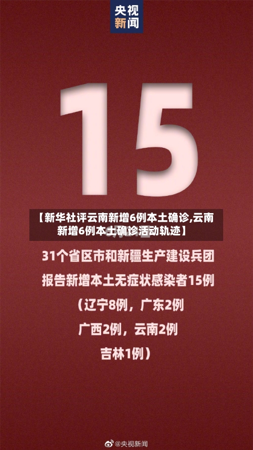 【新华社评云南新增6例本土确诊,云南新增6例本土确诊活动轨迹】-第2张图片